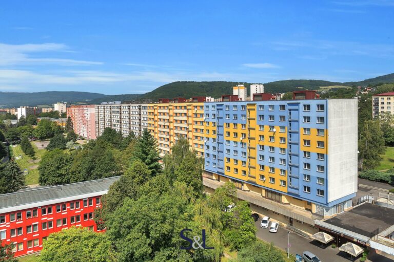 Prodej byty 1+kk, 21 m2 – Ústí nad Labem – Severní Terasa